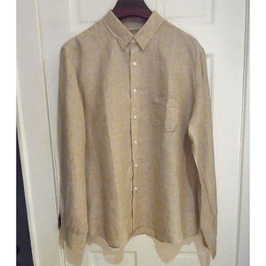 NEW Adolfo Dominguez 100% Linen Shirt